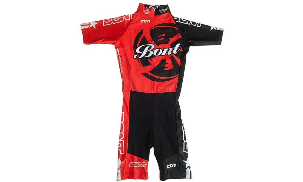 Bont New Racing Suit 红黑速滑服